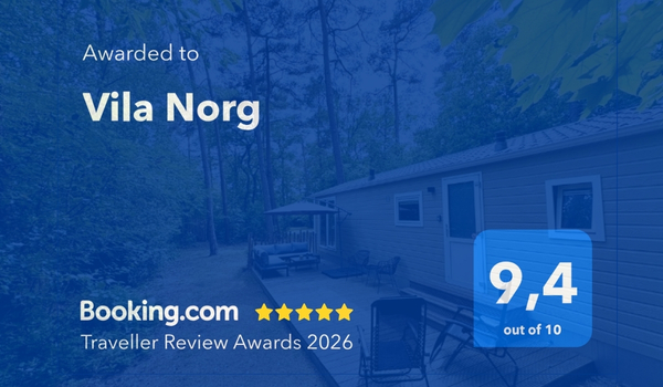 Vila Norg wint Traveller Review Award 2026 Booking.com